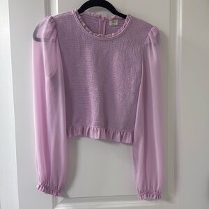 Aritzia tempest blouse